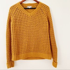 Medium Gold Knit Sweater